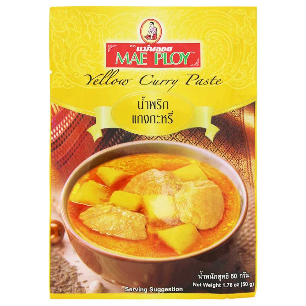 Pasta de Curry Amarillo Mae Ploy 50 g - Global Gourmet Market